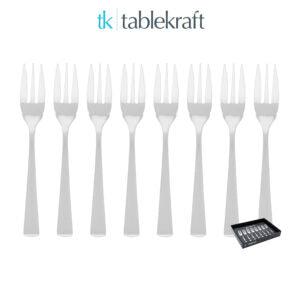 Tablekraft CAKE FORKS-8pc STRAND Set