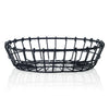 Chef Inox CONEY ISL OVAL WIRE BASKET PATINA BLK 230x155x60mm EA