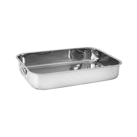 Trenton DROP HANDLES ROAST PAN-S/S | 450x320x85mm  (Each)