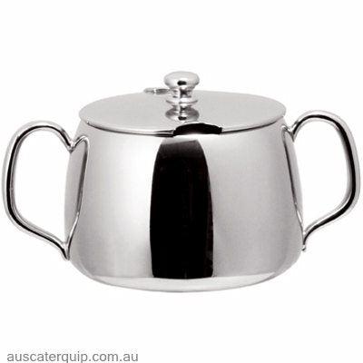 Hyperlux SUGAR BOWL-18/10 0.23lt HINGED LID 2 HANDLES ELITE-2