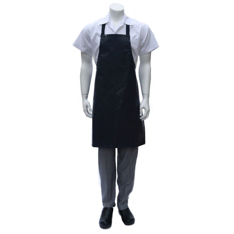 Navy Short PVC Bib Apron