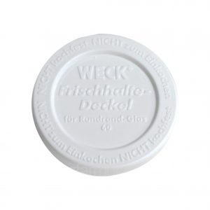 Weck KEEP FRESH PLASTIC COVERS 60mm LID (PACK OF 5) Pack