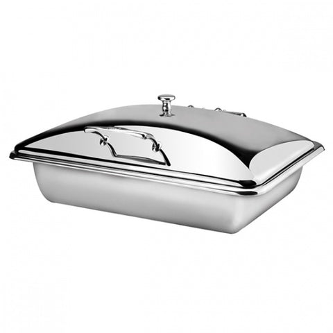 Athena PRINCESS INDUCTION CHAFER-18/10 | RECT. | 1/1 SIZE STAINLESS STEEL LID (Set)