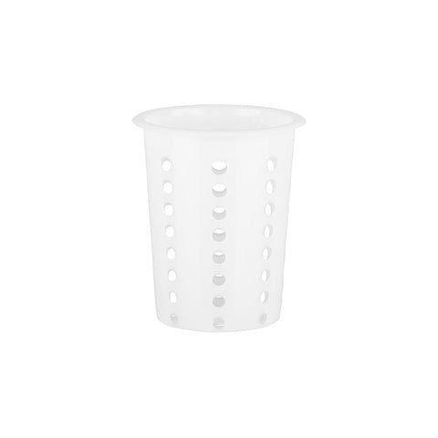 Trenton  CUTLERY HOLDER-PLASTIC | ROUND | 114mm Ø WHITE (Each)