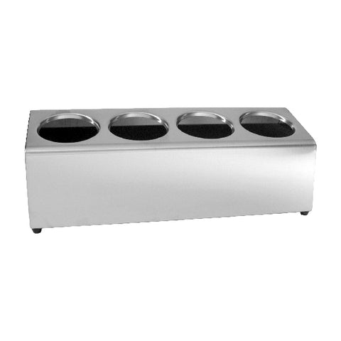 Trenton  CUTLERY HOLDER-S/S | 490x175x180mm | 4-IN-A-ROW  (Each)