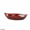 tablekraft ARTISTICA OVAL GRATIN DISH-300x150x50mm REACTIVE RED