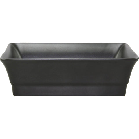 Rene Ozorio SQUARE DISH-150x50mm AURA MATT BLACK (314965) EA