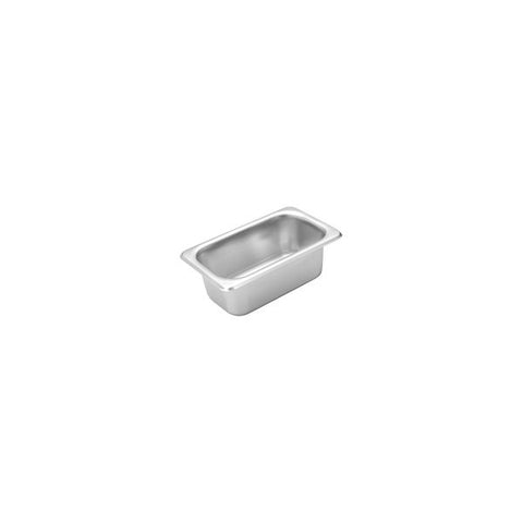 Trenton STRAIGHT SIDED STANDARD STEAM PAN-S/S | 1/9 SIZE 65mm  (Each)