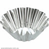 Guery BRIOCHE MOULD-140x60mm 14-RIBS FIXED BASE