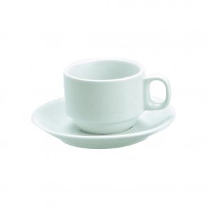 Vitroceram STACKABLE CUP-225ml (SAUCER 900020) WHITE EA