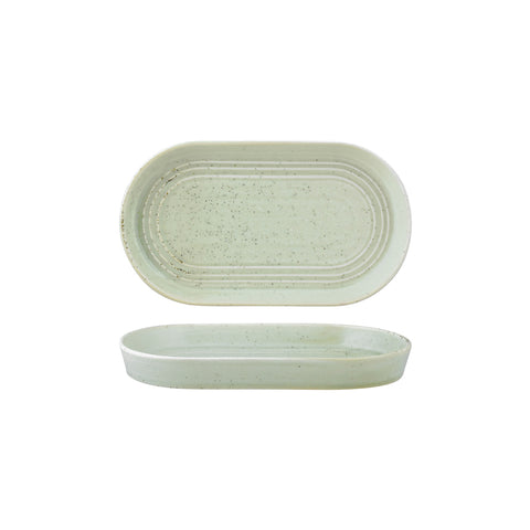 Tablekraft URBAN LOFT OVAL PLATTER 240x137x27mm PISTACHIO EA