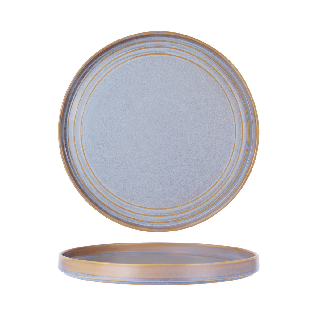 Tablekraft TABLEKRAFTURBAN LOFT ROUND SERVE PLATTER 310x10mm AZURE BLUE EA