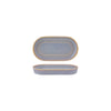 Tablekraft URBAN LOFT OVAL PLATTER 180x98x25mm AZURE BLUE EA