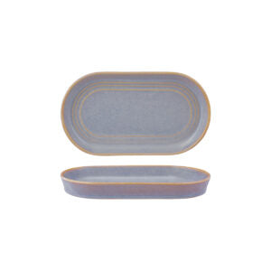 Tablekraft URBAN LOFT OVAL PLATTER 240x137x27mm AZURE BLUE EA