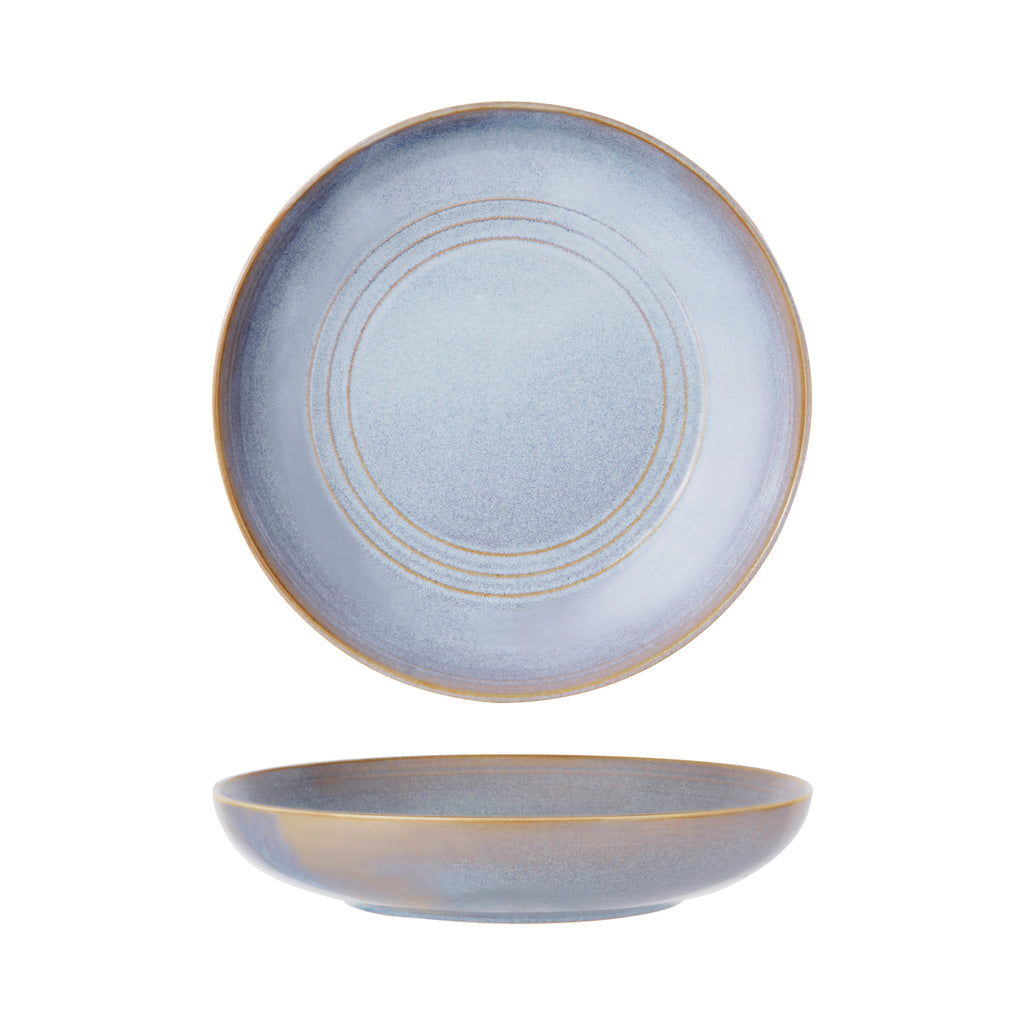 Tablekraft URBAN LOFT ROUND SERVE BOWL 270x55mm AZURE BLUE EA