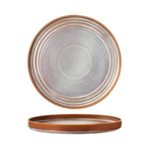 Tablekraft URBAN LOFT ROUND SERVE PLATTER 310x10mm AUBURN EA