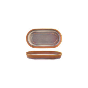 Tablekraft URBAN LOFT OVAL PLATTER 180x98x25mm AUBURN EA