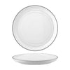 Tablekraft LINEA WHITE ROUND COUPE PLATE 280mm EA