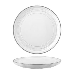 Tablekraft LINEA WHITE ROUND COUPE PLATE 280mm EA