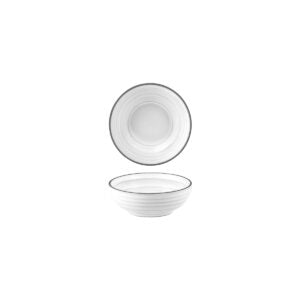 Tablekraft LINEA WHITE ROUND BOWL 120x43mm EA