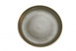 Tablekraft URBAN ROUND COUPE PLATE DARK GREY 200mm EA