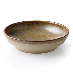 Tablekraft SOHO ROUND BOWL FLARED BURNT SIENNA 230x55mm (x4)
