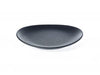 Tablekraft BLACK OVAL PLATE-250x220mm EA
