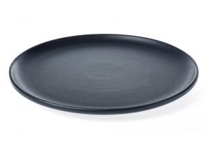 Tablekraft BLACK ROUND COUPE PLATTER 330mm EA