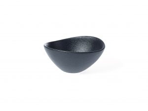 Tablekraft BLACK TRIANGULAR BOWL 110mm EA