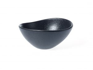 Tablekraft BLACK TRIANGULAR BOWL 160x140mm EA