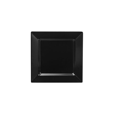 Ryner Melamine  SQUARE PLATTER-255x255mm BLACK (x6)