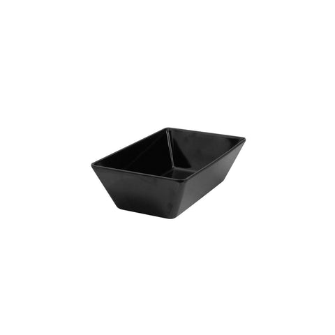 Ryner Melamine  RECT. DEEP DISH-250x150x70mm BLACK (x6)