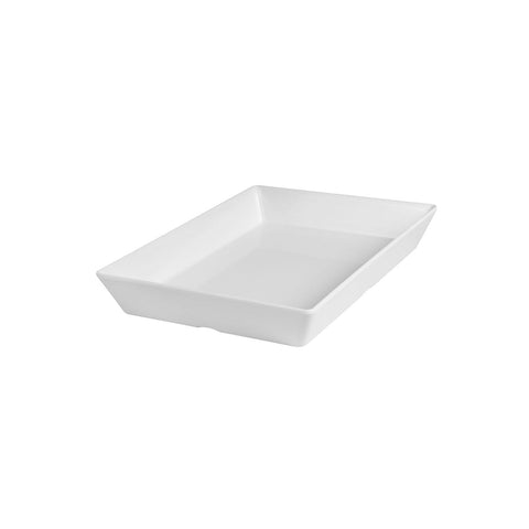 Ryner Melamine  RECT. DEEP DISH-350x250x50mm WHITE (x3)