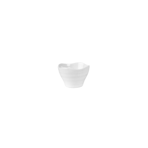 Ryner Melamine  ORGANIC SHAPE BOWL-90mm Ø | 55mm H WHITE (x12)