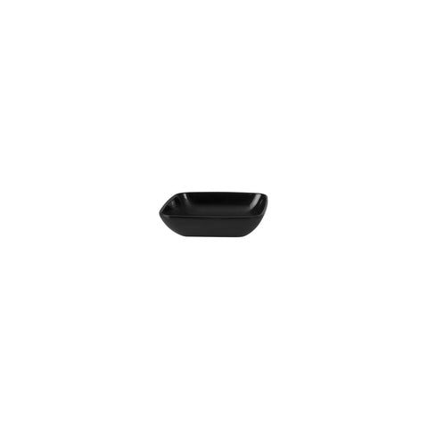 Ryner Melamine  SQUARE SAUCE DISH-100x100mm BLACK (x24)