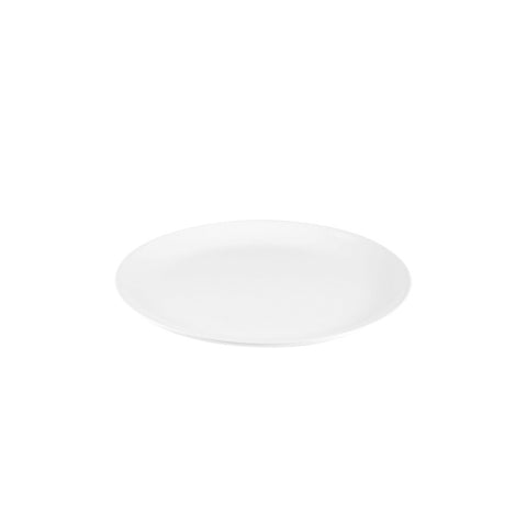 Ryner Melamine  ROUND COUPE PLATTER-400mm  WHITE (x3)