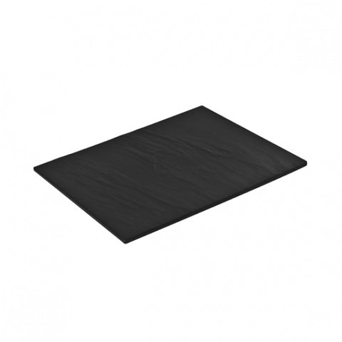 Ryner Melamine TAROKO RECT. FLAT PLATTER-325x260mm BLACK (x6)
