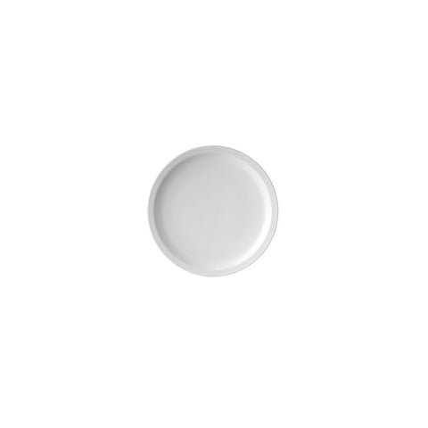 Ryner Melamine DINNERWARE ROUND NARROW RIM PLATE-170mm Ø WHITE (x12)