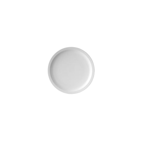 Ryner Melamine DINNERWARE ROUND NARROW RIM PLATE-192mm Ø WHITE (x12)