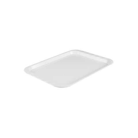 Ryner Melamine  RECT. TRAY WITH HANDLES-385x270mm WHITE (Each)