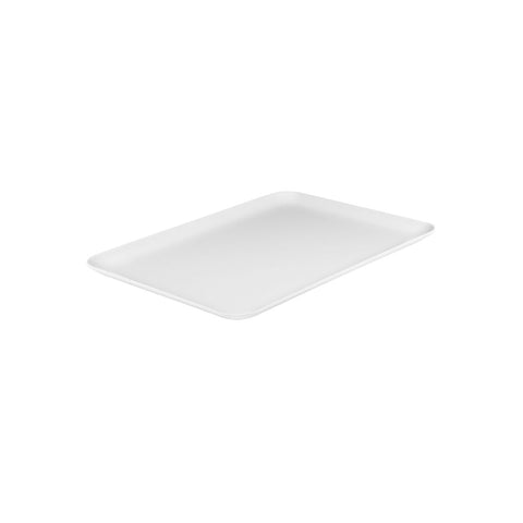 Ryner Melamine  RECT. COUPE PLATTER-395x285mm WHITE (Each)