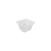 Ryner Tableware  PORCELAIN FOOD PAN-1/6 SIZE 100mm WHITE (Each)