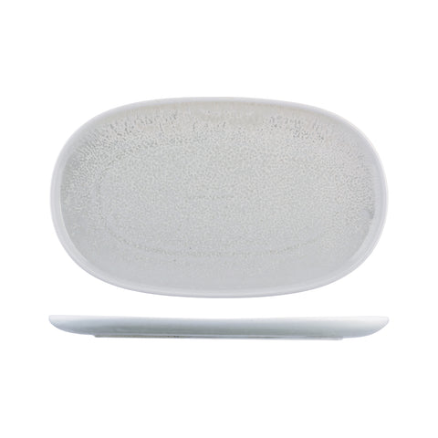 Moda Porcelain WILLOW OVAL COUPE PLATE-355x215mm   (x6)