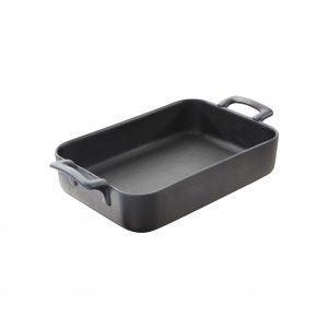 Revol  BELLE CUISINE CHARCOAL ROAST DISH RECT 160x100mm EA