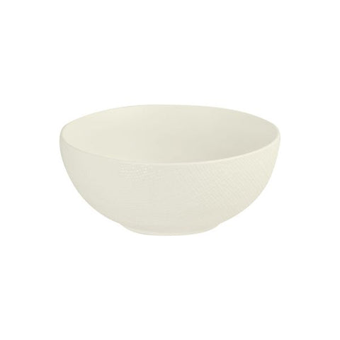 Luzerne LINEN ROUND BOWL-190mm Ø | 1400ml MATT WHITE (x4)