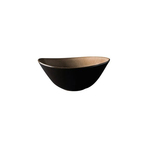 Luzerne RUSTIC OVAL BOWL-190x170mm | 84mm H | 800ml CHESTNUT (x6)