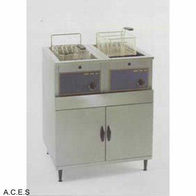 ROLLER GRILL Double Fryer 2 x 16 Litre