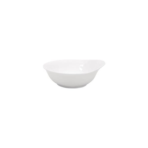 Ryner Tableware  ROUND BOWL W/HANDLE-165mm Ø WHITE (x12)