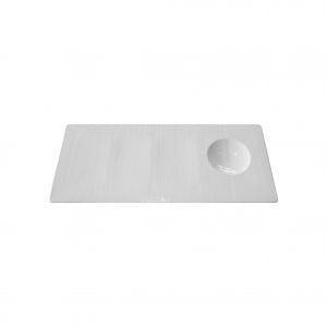Rene Ozorio RECTANGLE PLATE 350x155mm AURA EA