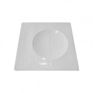 Rene Ozorio SQUARE PLATE 300x300mm AURA EA